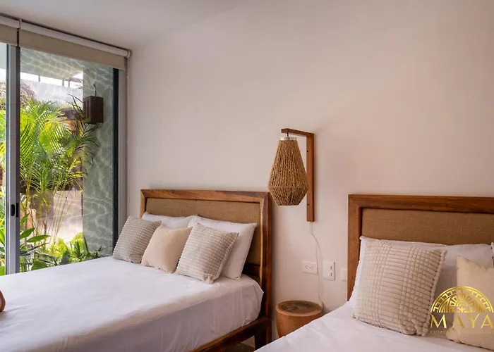 Nhoa 107A Lux 2Br Condo Pool Access In Aldea Zama