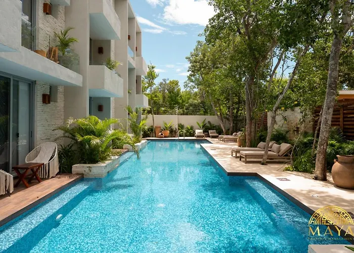 Nhoa 107A Lux 2Br Condo Pool Access In Aldea Zama
